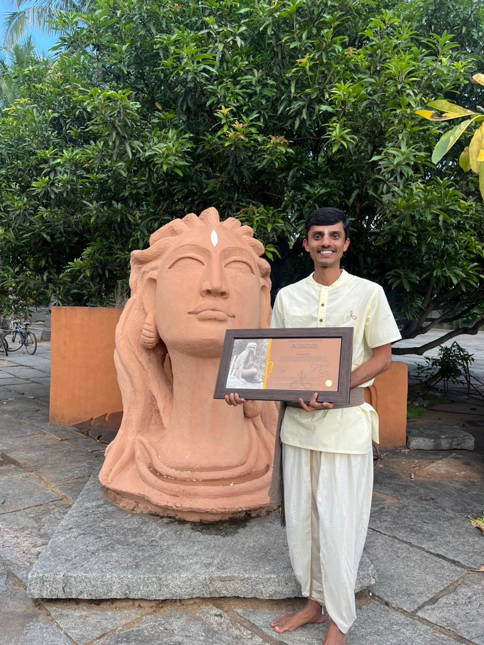 ModernDayKarmaYogi at spiritual retreat