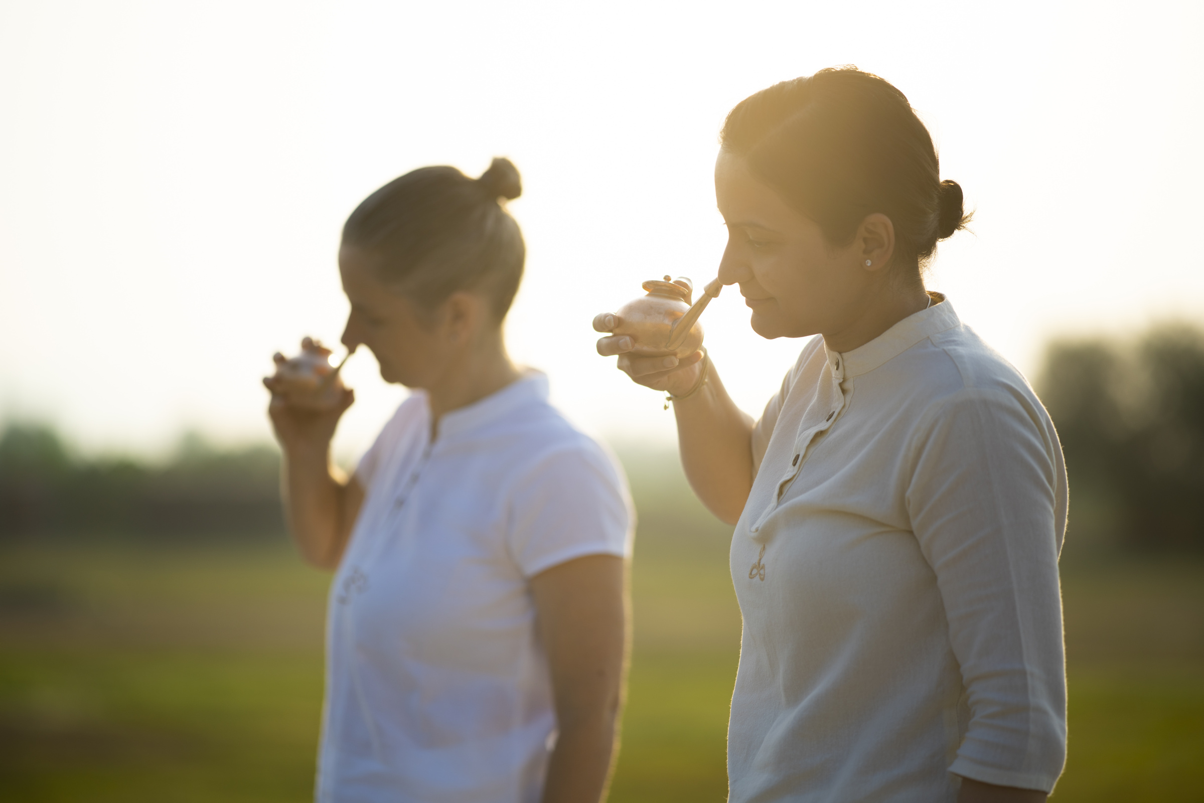 Jala Neti - Classical Hatha Yoga practice